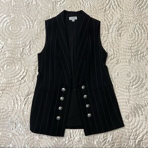 TAHARI stripe vest